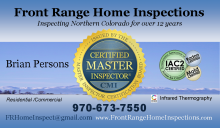 Brian Persons Front Range Home Inspections