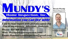 Mundy's Home Inspection Inc.